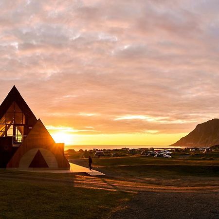 Lofoten Beach Camp Ramberg Buitenkant foto