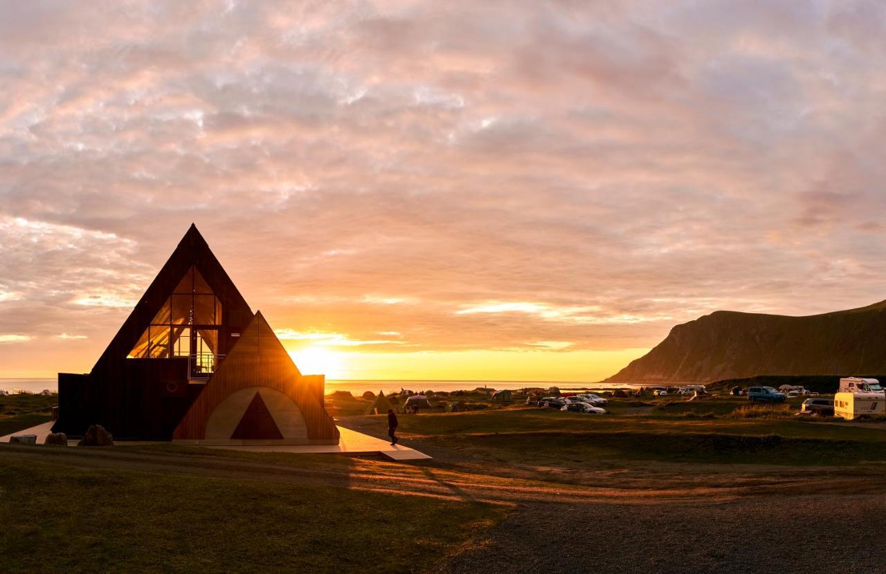 Lofoten Beach Camp Ramberg Buitenkant foto