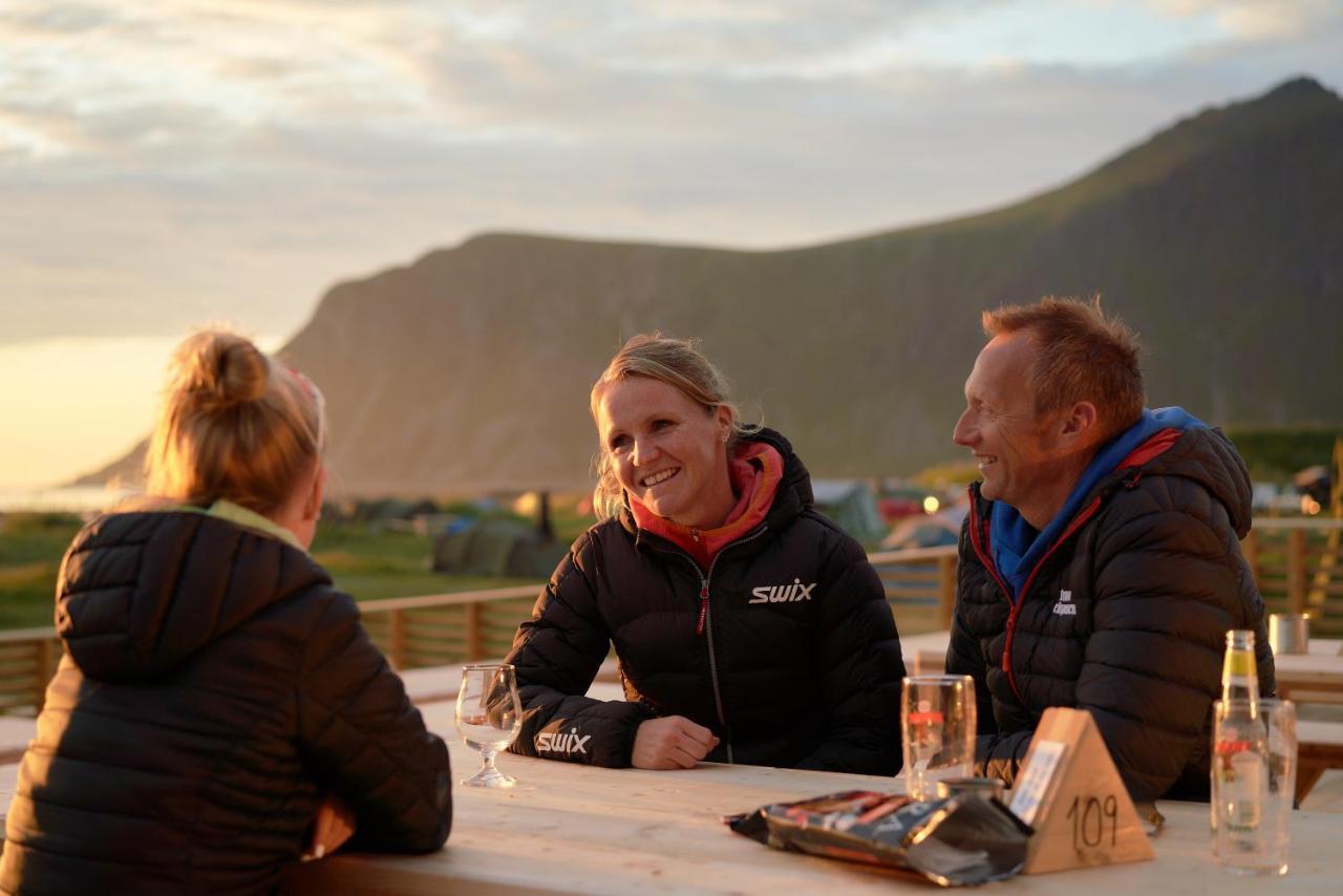 Lofoten Beach Camp Ramberg Buitenkant foto